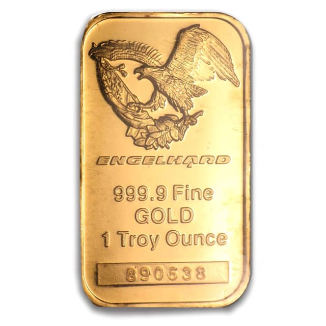 1 oz Gold Bar - Engelhard