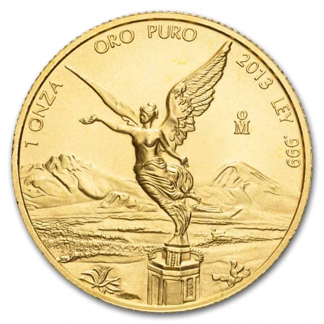 2013 1 oz Gold Libertad Coin