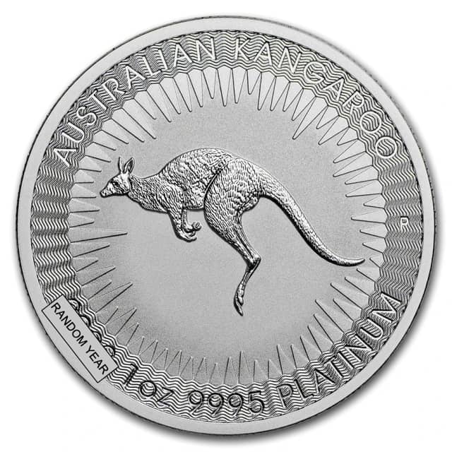 1 oz Platinum Kangaroo Coin (Random Year)