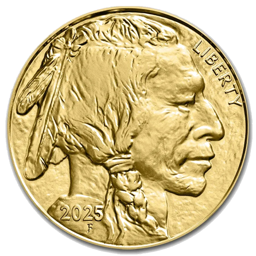 1 oz Gold Buffalo coin, obverse